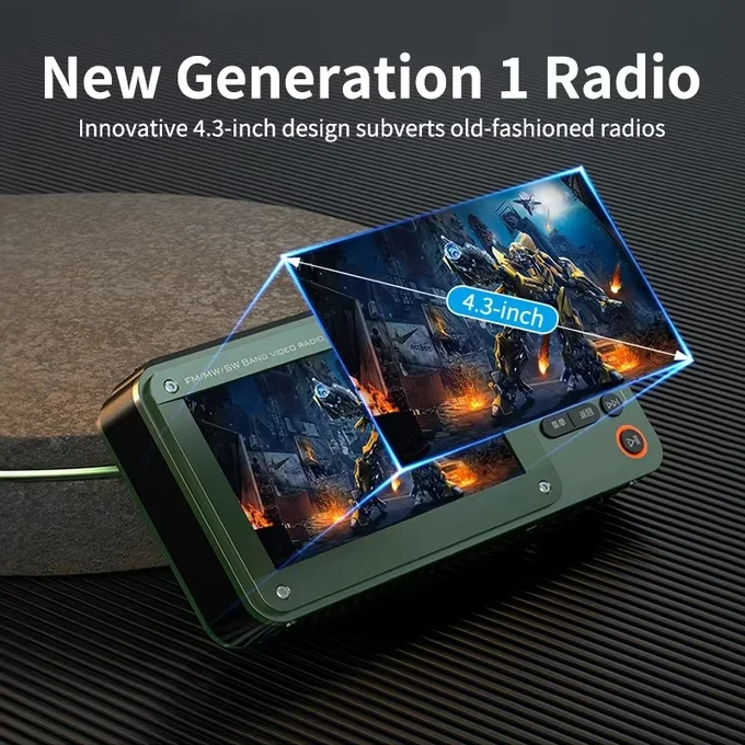 Portable Radio & Movie Box